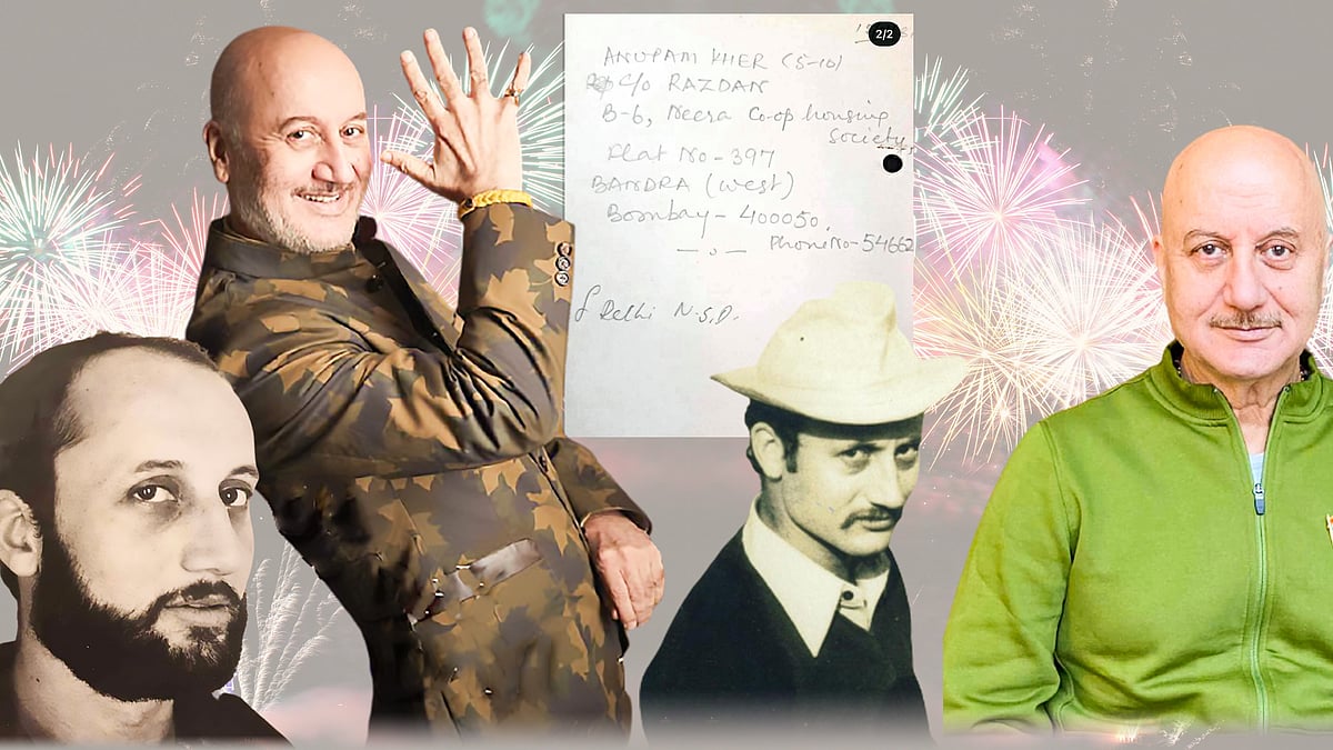 আজ আজ ৭ মার্চ অনুপম খের ৭০ বছরে পা দিলেন